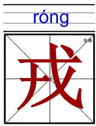 橫戌點戍戊中空|「戍、戊、戌、戎」這些相似字，你真的會讀嗎？